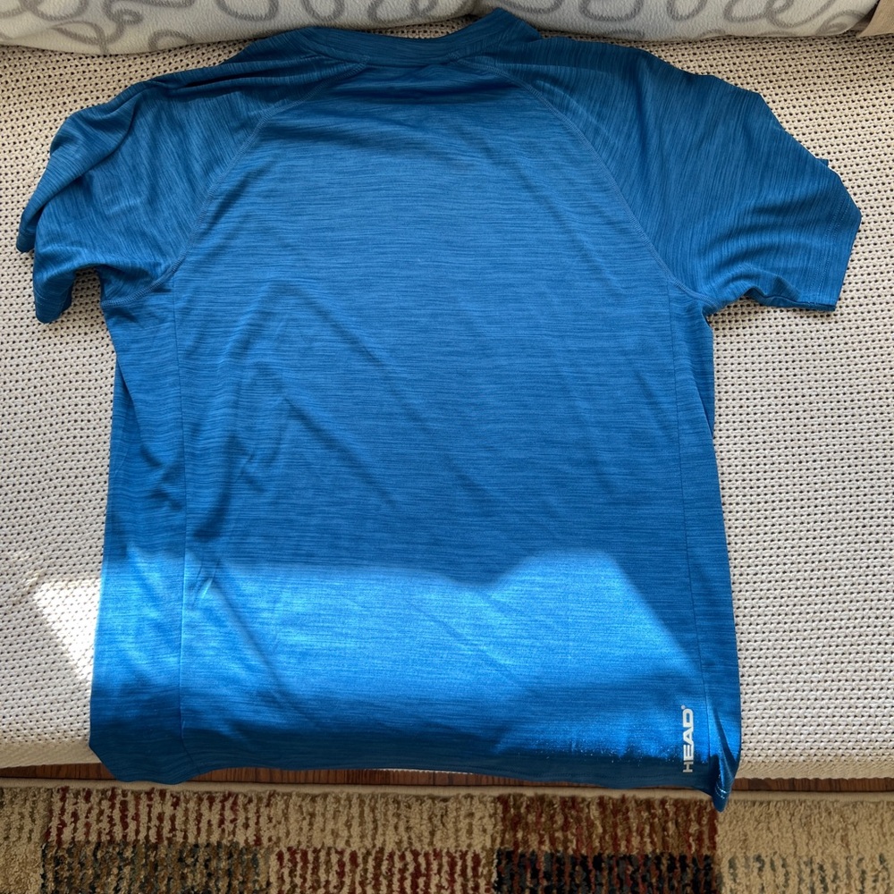 HEAD Men's Vibrant Blue Short Sleeve Tee